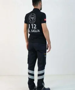 112 Polo Yaka Tişört