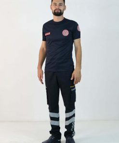 112 V Yaka Dry Touch Tişört