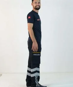 112 V Yaka Dry Touch Tişört