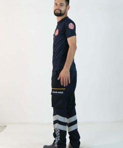 112 V Yaka Dry Touch Tişört