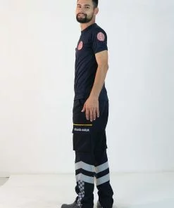 112 V Yaka Dry Touch Tişört