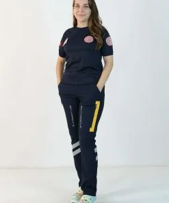 112 V Yaka Dry Touch Tişört