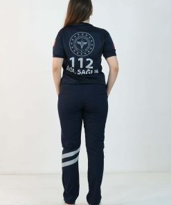 112 V Yaka Dry Touch Tişört