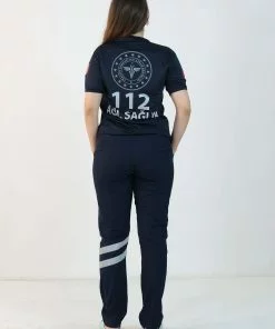 112 V Yaka Dry Touch Tişört