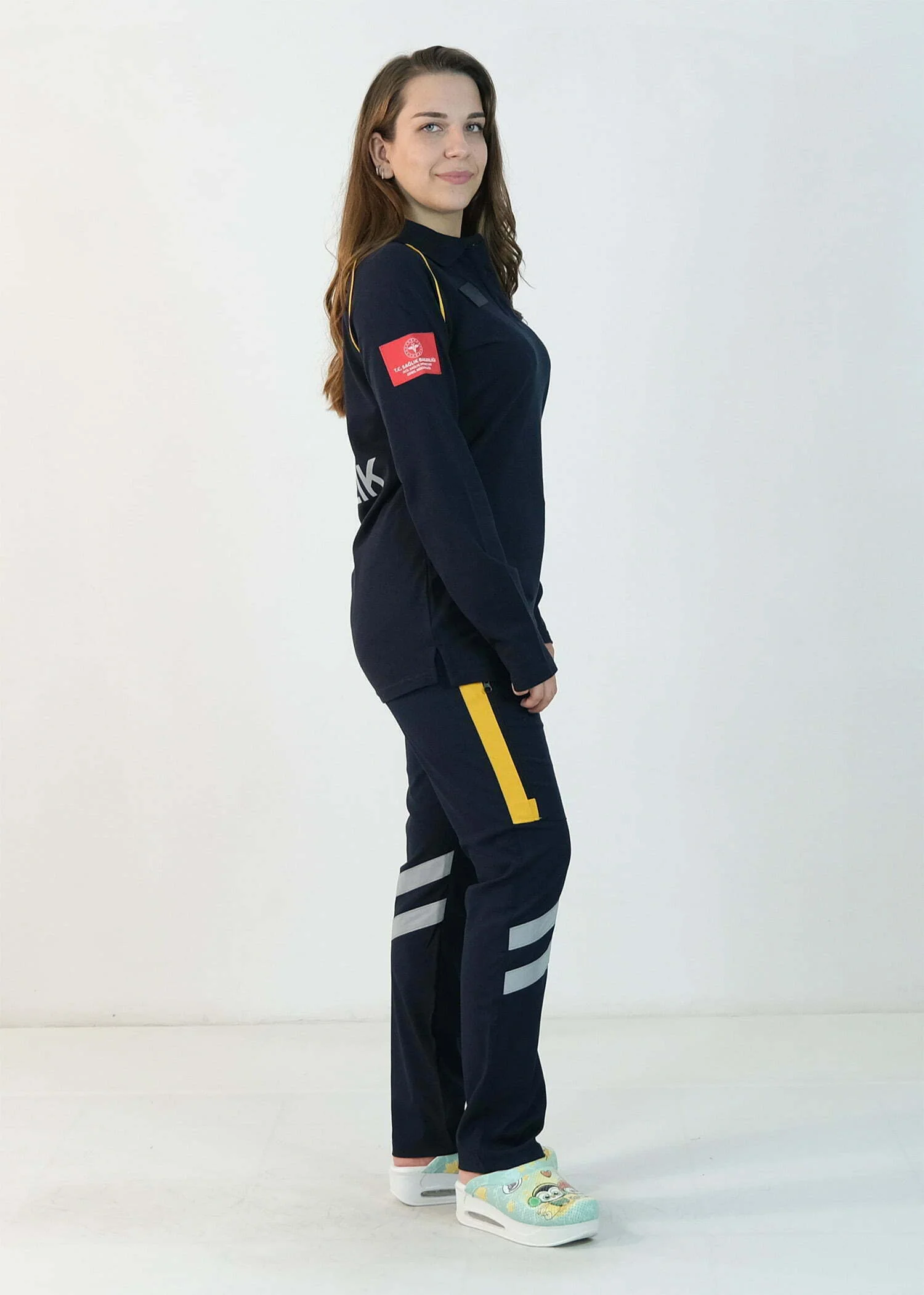 112 Polo Yaka Tişört (Tesettür)