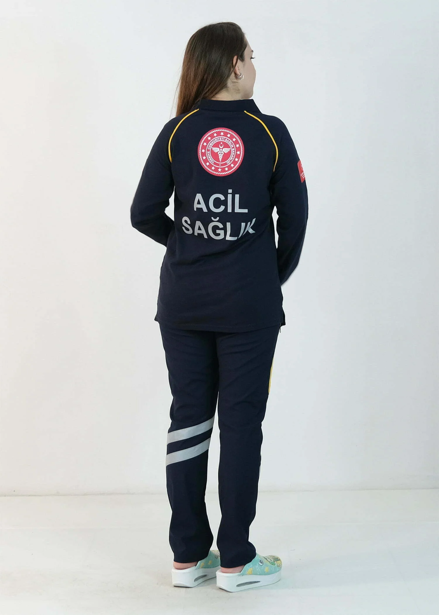 112 Polo Yaka Tişört (Tesettür)