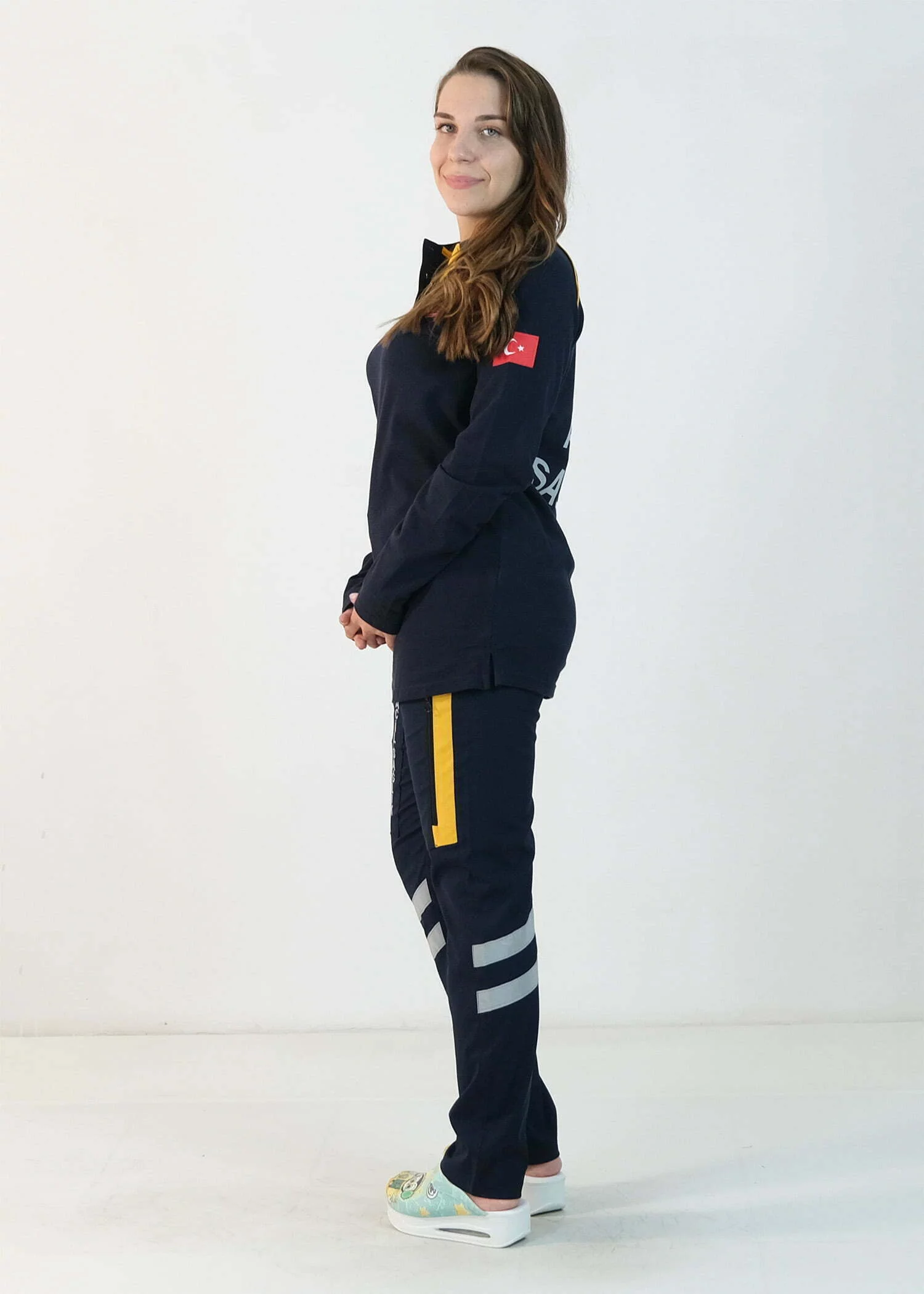 112 Polo Yaka Tişört (Tesettür)