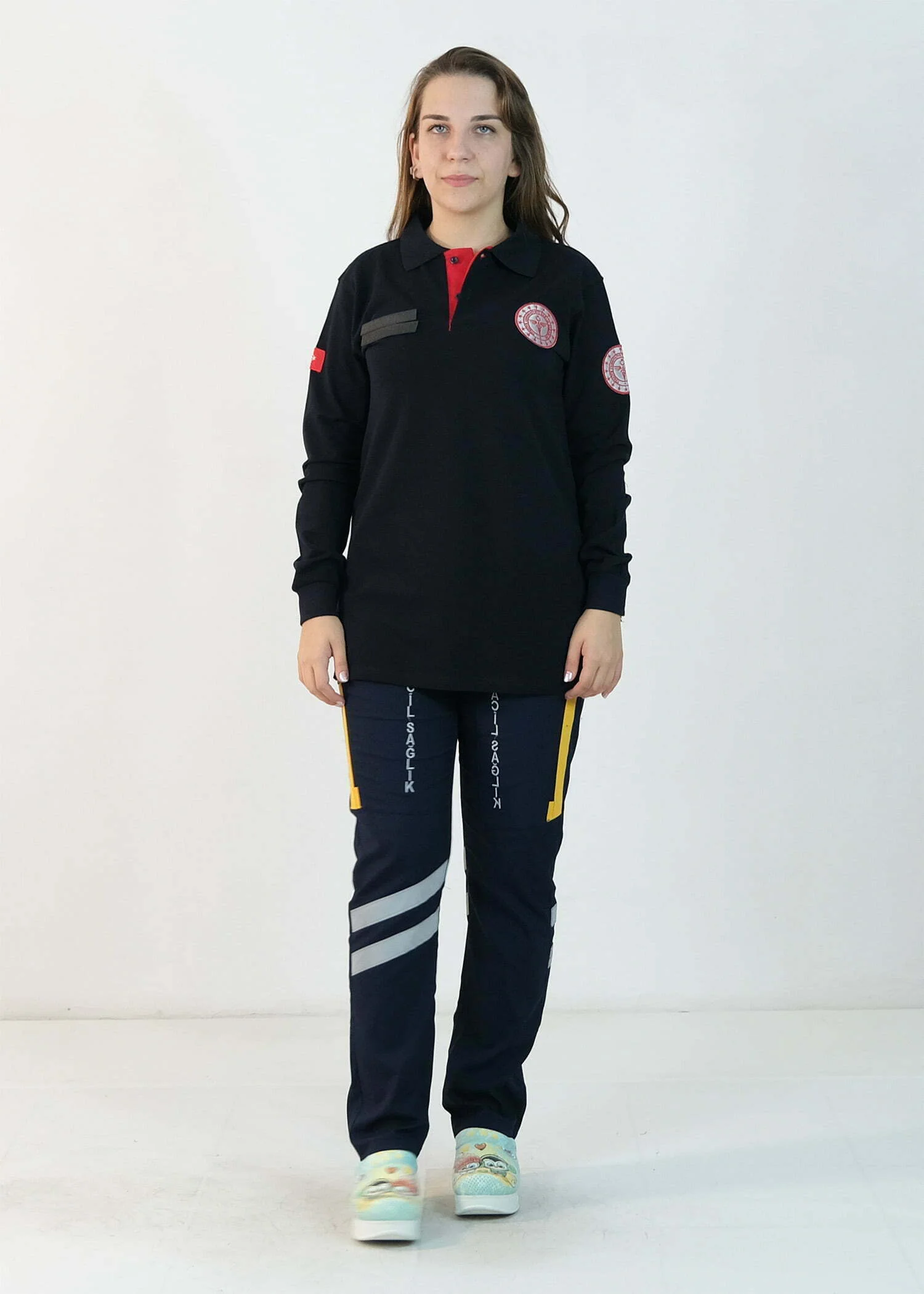 112 Polo Yaka Tesettür Tunik