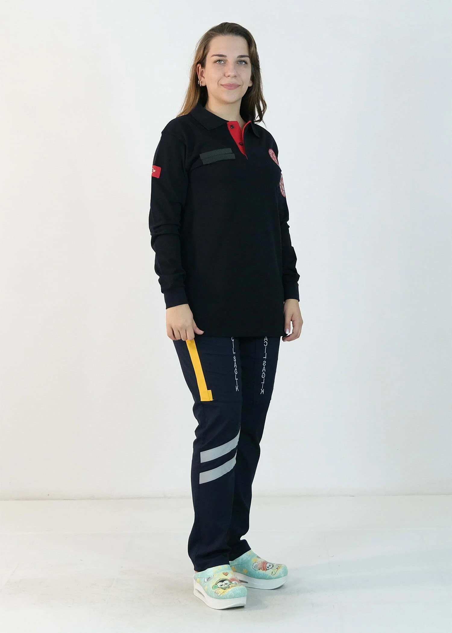 112 Polo Yaka Tesettür Tunik