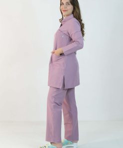 Likralı Scrubs Tesettür Takım