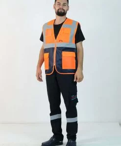 Reflektörlü Mühendis Yeleği