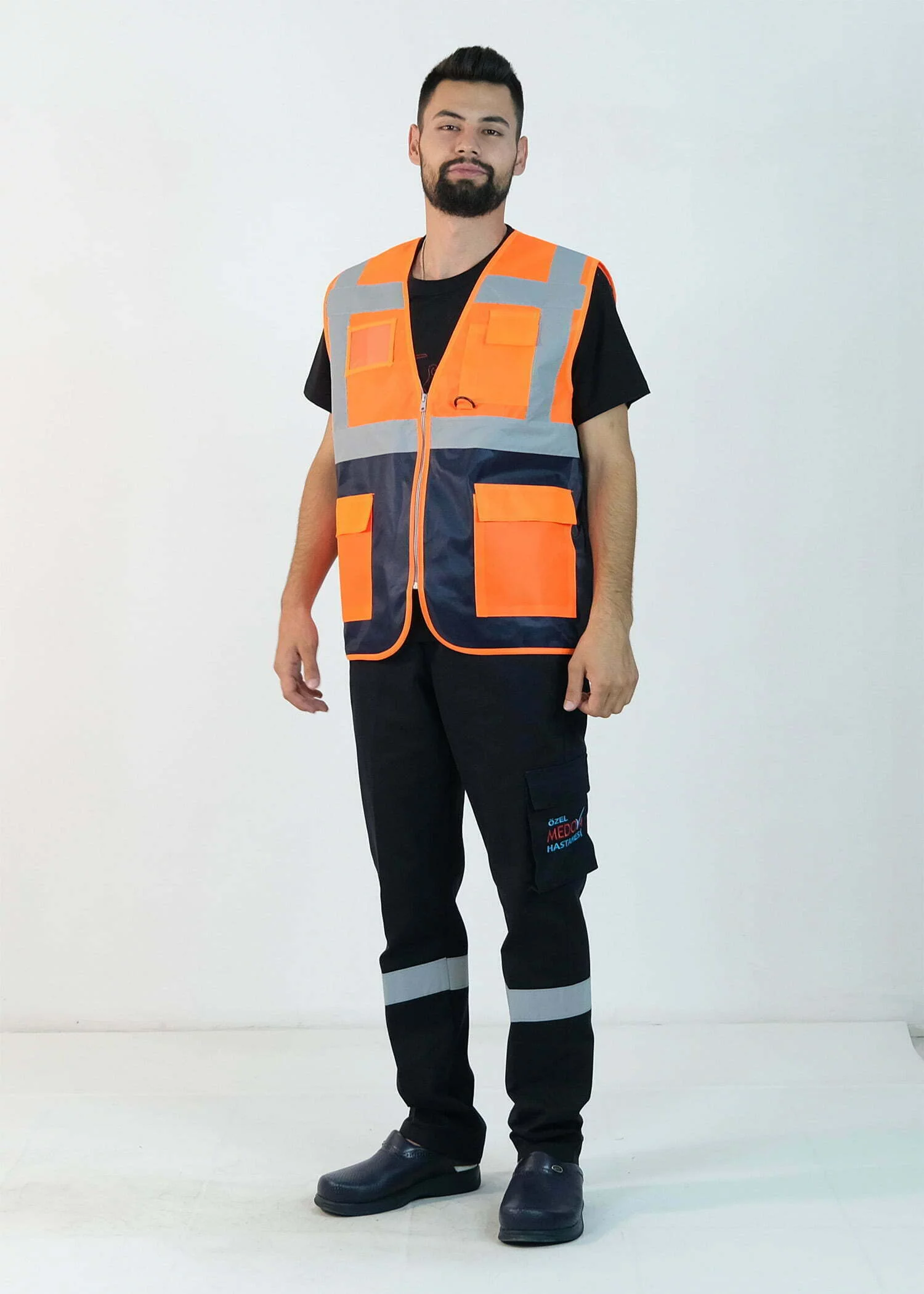 Reflektörlü Mühendis Yeleği