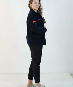 Kalp Ritimli Polar Ceket