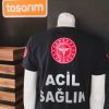 112 Acil Sağlık Yazlık Sıfır Yaka Penye T-shirt